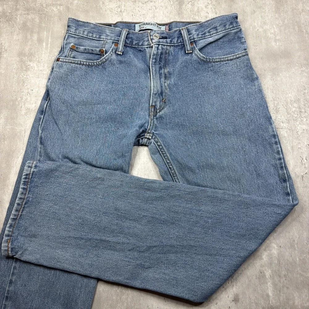 Vintage Levis 505 Jeans Mens 32x32 Blue Denim Regular Fit Straight Leg Y2K USA
